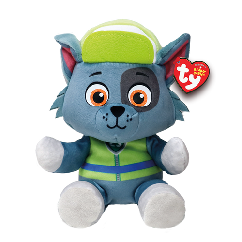 TY - Peluche - Rocky - Pat' Patrouille (PAW Patrol) - petit (8 pouces)