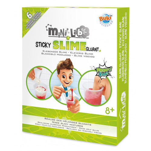 Buki - Mini Lab - Slime gluant (multilingue)