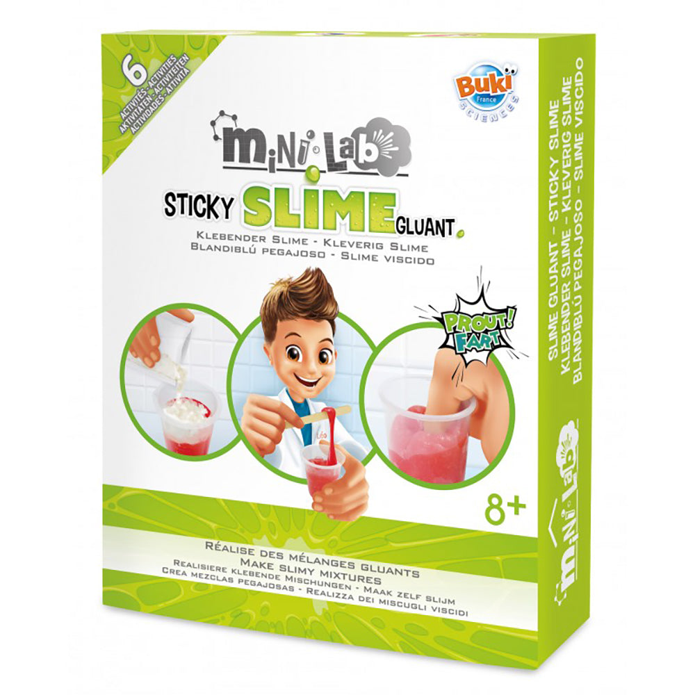 Buki - Mini Lab - Slime gluant (multilingue)