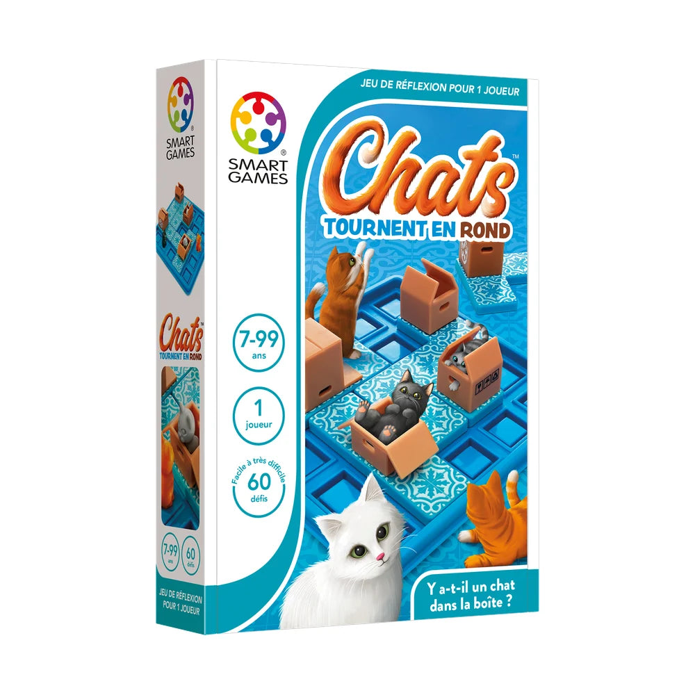 Jeu de logique - Chats tournent pas rond