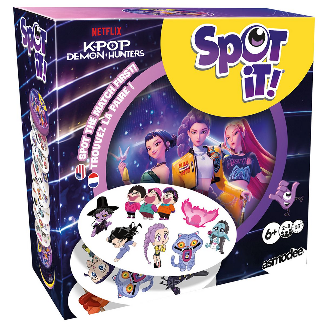 Dobble / Spot it - K-Pop Demon Hunters (multilingue)