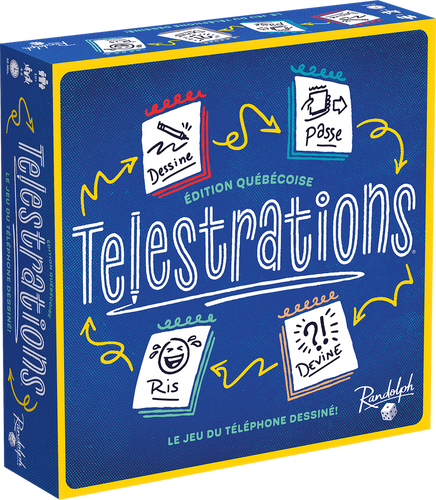 Telestrations (Édition québécoise) - Nouvelle édition - Le jeu du téléphone dessiné