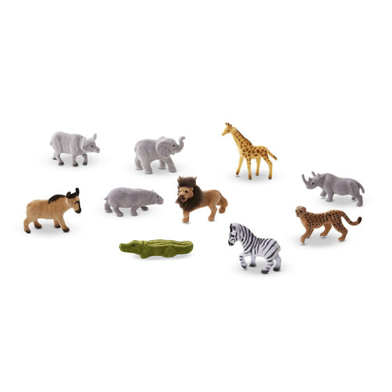 10 figurines d'animaux de safari miniatures – L'atelier de Charlotte