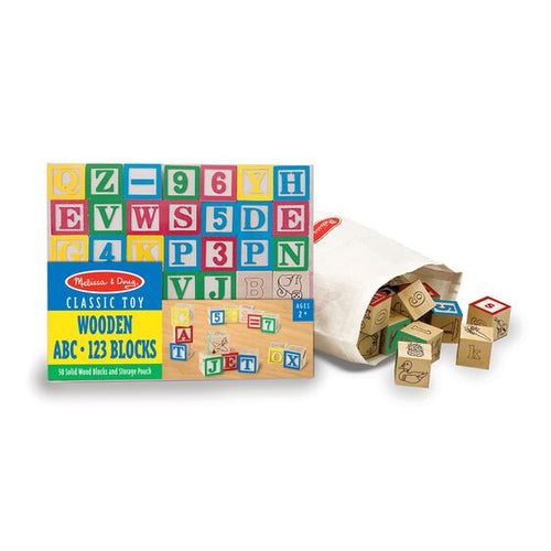 Blocs en bois ABC/123