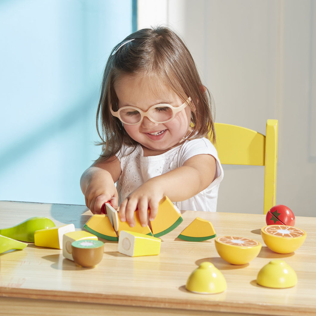Ensemble de découpe alimentaire en bois jouet éducatif pour enfants de 3  ans et plus