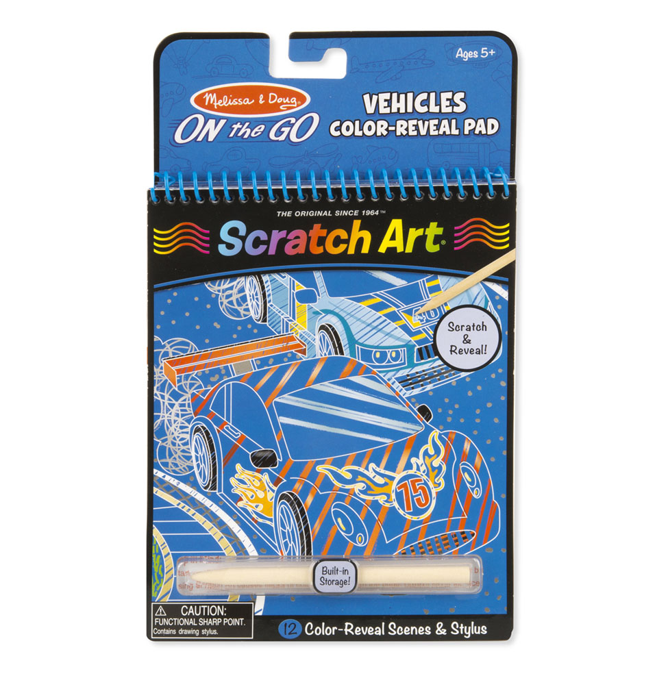 On the Go - Scratch Art - Véhicules