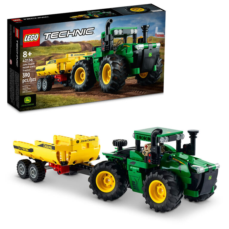 LEGO - Technic - Tracteur John Deere 9620R (4 roues motrices)