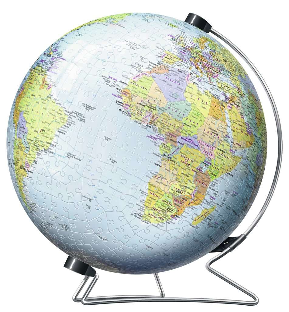 Casse-tête 3D - Globe terrestre (540 pcs) – L'atelier de Charlotte