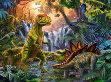 Casse-tête - L'oasis des dinosaures (100 pcs XXL)