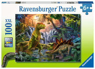 Casse-tête - L'oasis des dinosaures (100 pcs XXL)