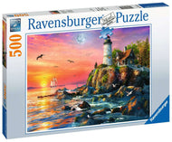 Casse-tête - Phare au coucher du soleil (500 pcs)