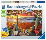 Casse-tête - Coucher de soleil/plage (500 pcs "Large")