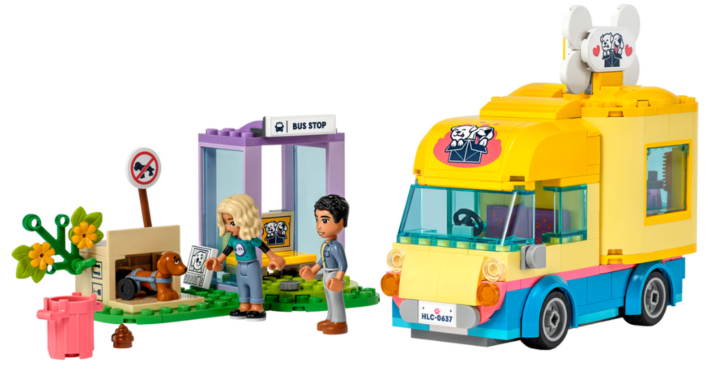 LEGO - Friends - La camionnette de sauvetage des chiens – L'atelier de  Charlotte