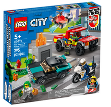 LEGO - City - L’incendie et la poursuite policière