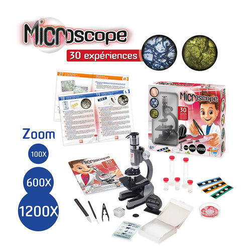 Buki - Microscope 30 expériences (bilingue)