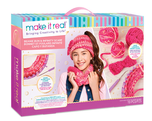 Make it real - Bonnet et foulard infinité