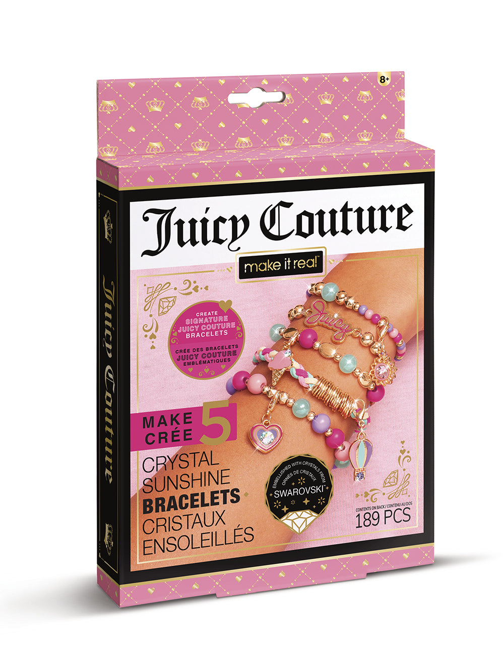 Make it real - Juicy Couture - Bracelets cristaux ensoleillés (189pcs)