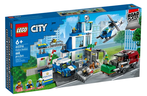 LEGO - City - Le poste de police