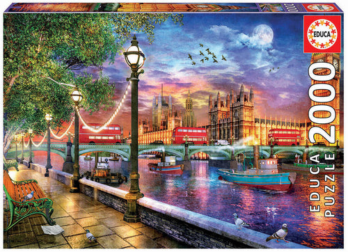 Casse-tête (2000 pcs) - Londres au coucher du soleil