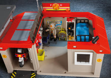 Caserne de pompiers transportable