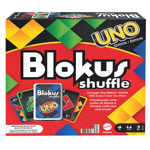 Uno Blokus shuffle
