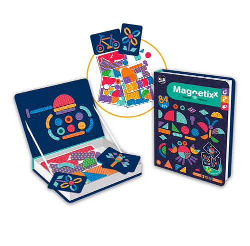 Livre magnétique - Magnetixx - Formes (84 pièces)
