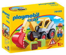 Playmobil 1 2 3 - Pelleteuse