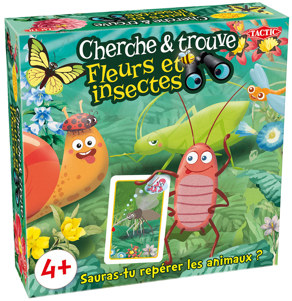 Tactic Mémo Insectes - Jeu De Memory Amusant Et Éducatif Pour Enfants