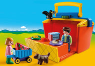Playmobil 1 2 3 - Marché transportable