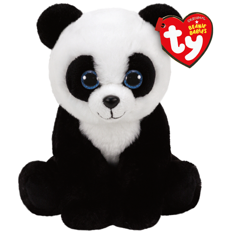 TY - Peluche - Baboo (Panda) - petit (6 pouces)