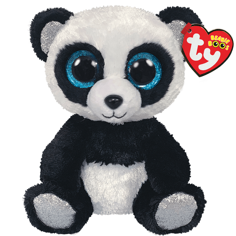 TY - Peluche - Bamboo (panda) - petit (6 pouces)