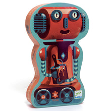 Casse-tête silhouette - Bob le robot (36 pcs)
