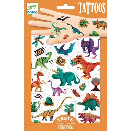Pré-commande : Tatouages (Tattoos) - Dinosaure