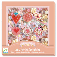 Pré-commande : Ensemble de perles fantaisies - Coeurs (285 pcs)