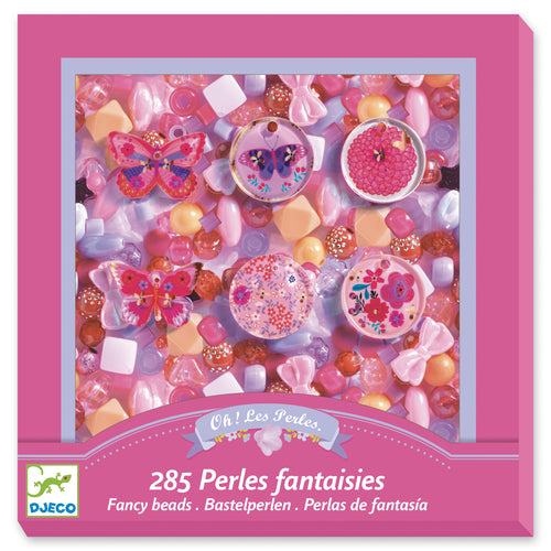 Ensemble de perles fantaisies - Papillons (285 pcs)