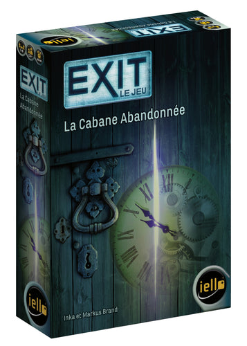 Pré-commande : EXIT 1 - La cabane abandonnée (jeu d'escape de room à la maison) - niveau confirmé