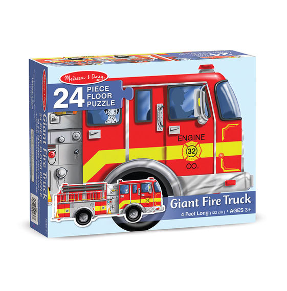 Casse-tête de plancher (24pcs) - Pompier
