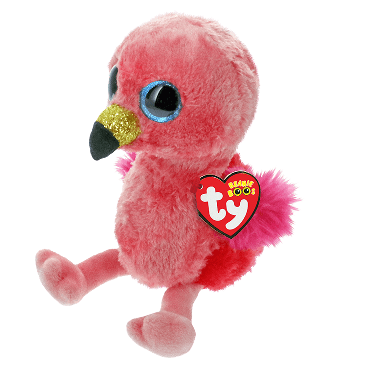 TY - Peluche - Gilda (flamant rose) - grand (16 pouces)