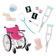 OG - Accessoires de luxe - Heals On Wheels pour poupée de 46 cm (18 pouces)
