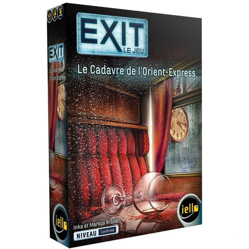 Pré-commande : EXIT 8 - Le cadavre de l'Orient-Express (jeu d'escape de room à la maison) - niveau expert/confirmé
