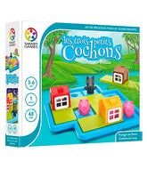 Jeu de logique - Les 3 petits cochons