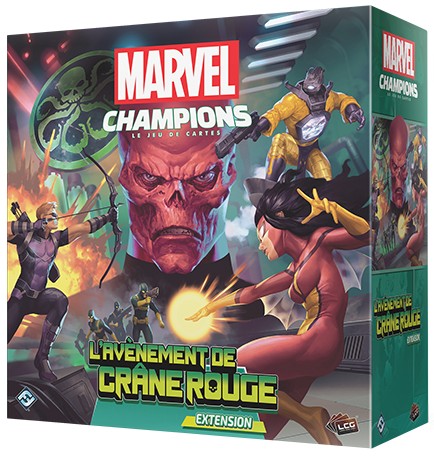 Pré-commande : Marvel Champions: Le Jeu De Cartes - extension L’avènement de Crâne Rouge