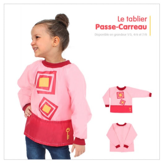 Passe-Partout - Tablier - Passe-Carreau (7-8 ans)