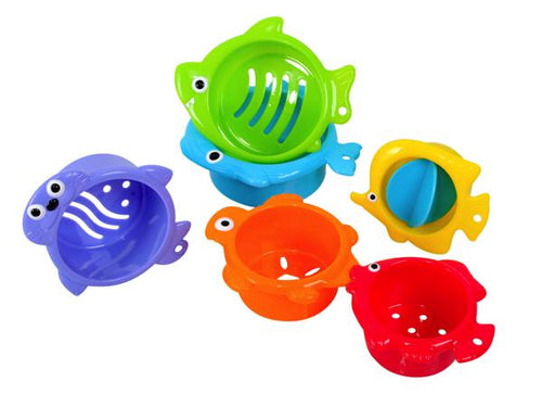 Tasses rigolotes pour le bain