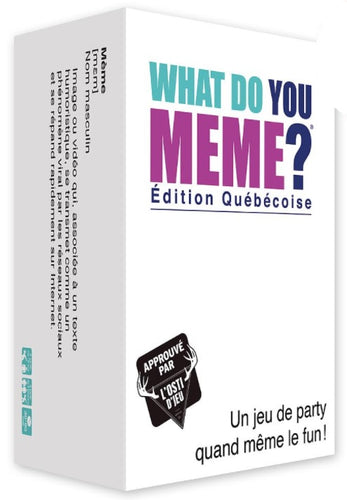 Pré-commande : What Do You Meme - Édition québécoise (version française)