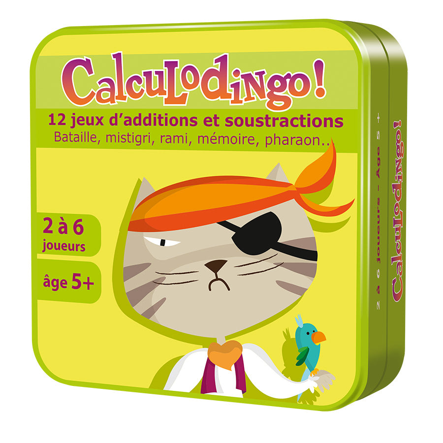 Calculodingo - 12 jeux d'additions et soustractions