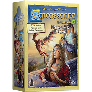 Carcassonne - Extension 3 - Princesse et Dragon