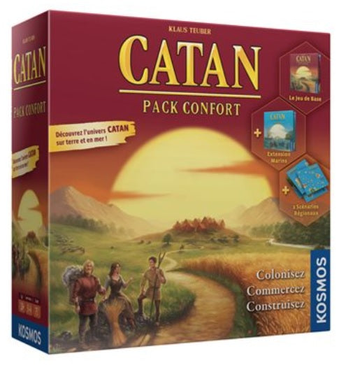 Pré-commande : Catan - Pack Confort (français)