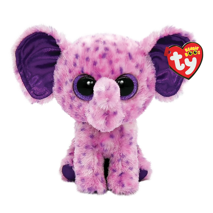 TY - Peluche - Eva (éléphant) - petit (6 pouces)