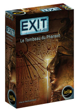 EXIT 3 - Le tombeau du Pharaon (jeu d'escape de room à la maison) - niveau expert